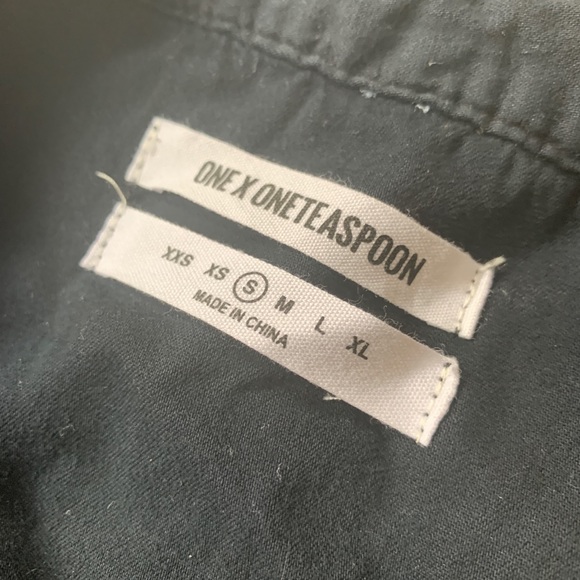 One Teaspoon Fox Black Bluebird Utility Jumpsuit - Picture 7 of 10